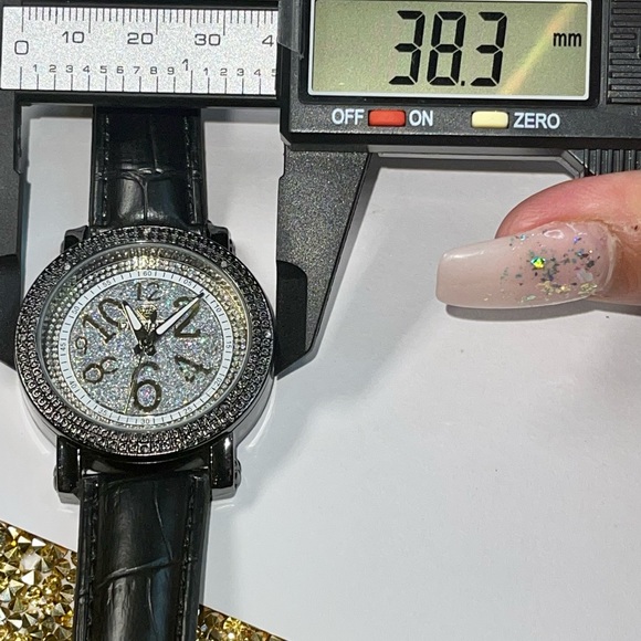 Real diamond watch for women, Mother’s Day, wedding gift, anniversary gift, Sale - Picture 3 of 7